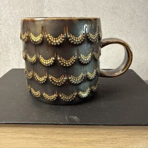 Starbucks 2015 Anniversary Mug Golden Scales Preowned